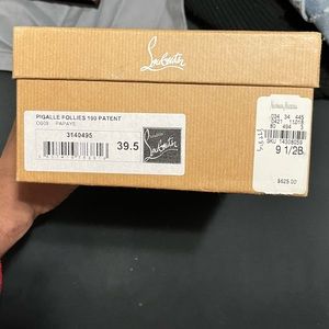 Christian Loubies Size 39.5